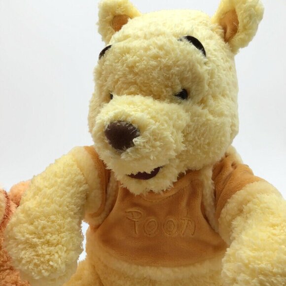 Disney Store Exclusive Winnie the Pooh & Tigger Cozy Plush Authentic w/ Tags - Picture 10 of 12